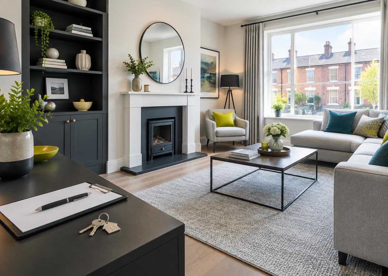A Dublin home prepared and staged for sale